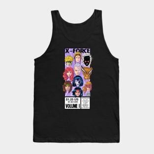 X-Force Comic Corner Box Tank Top